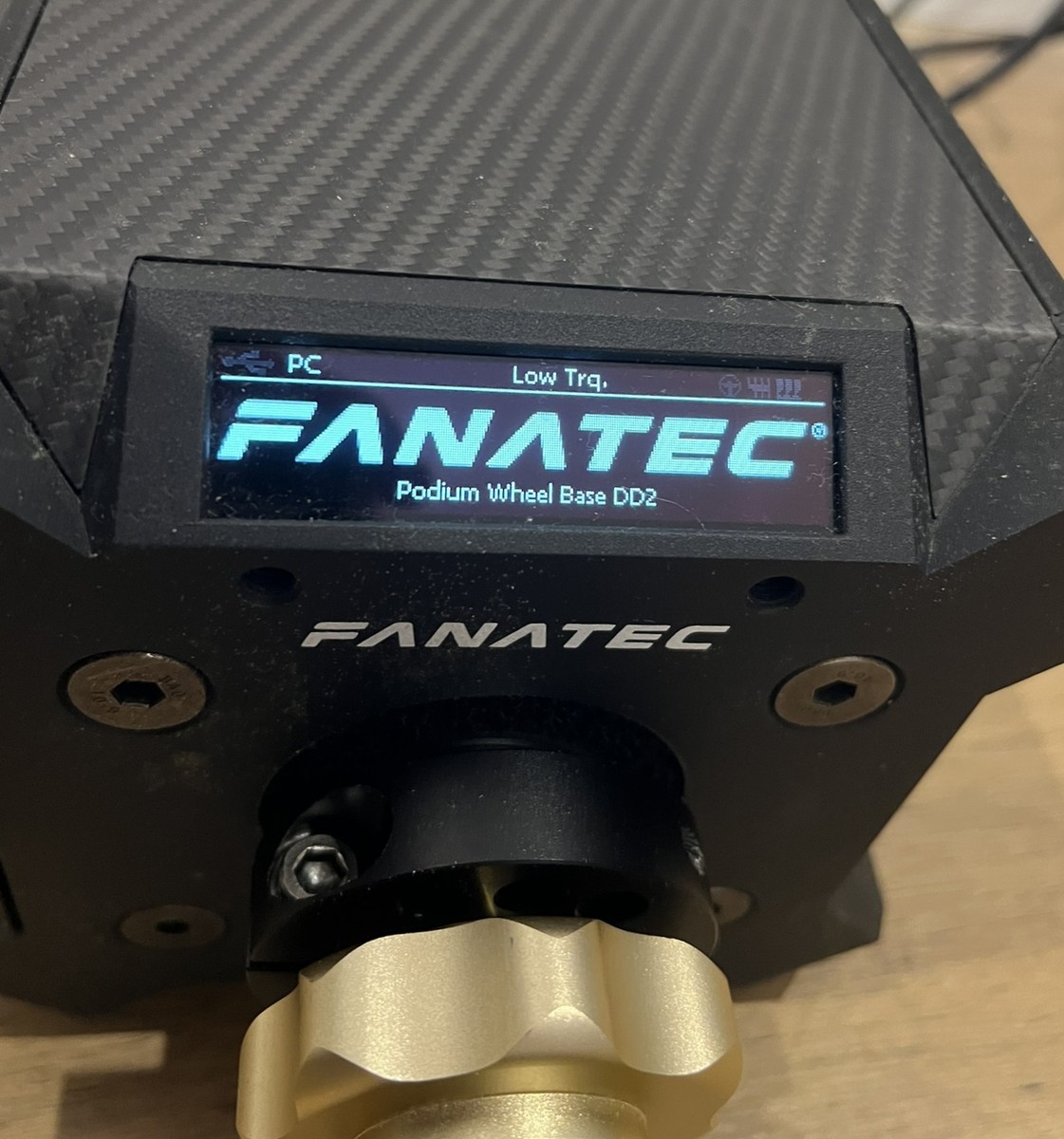 Baza Fanatec DD2 - testy po naprawie w serwisie AudioLabs.pl