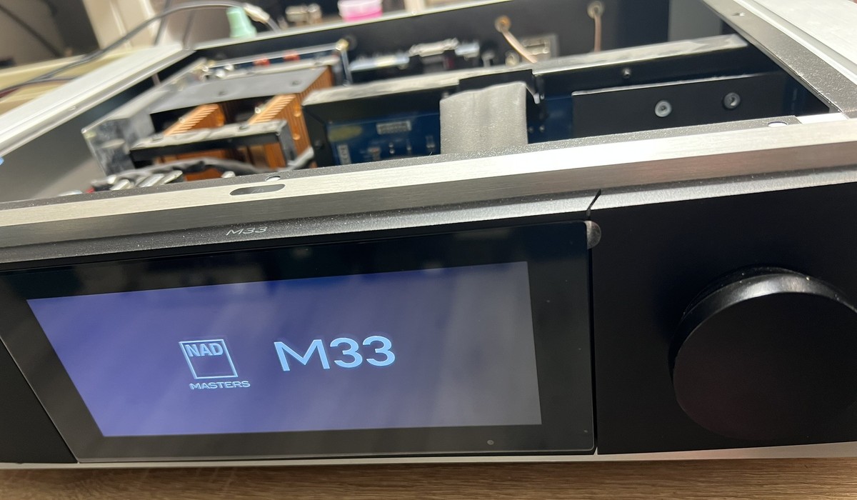 NAD M33 po naprawie w serwisie AudioLabs.pl