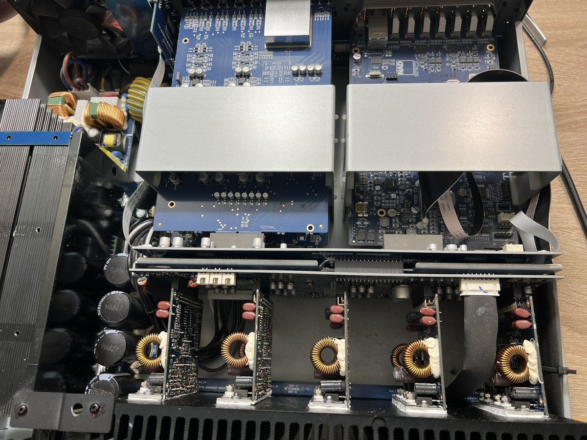 NAD T778 - historia skutecznej naprawy po przepięciu - Serwis ...