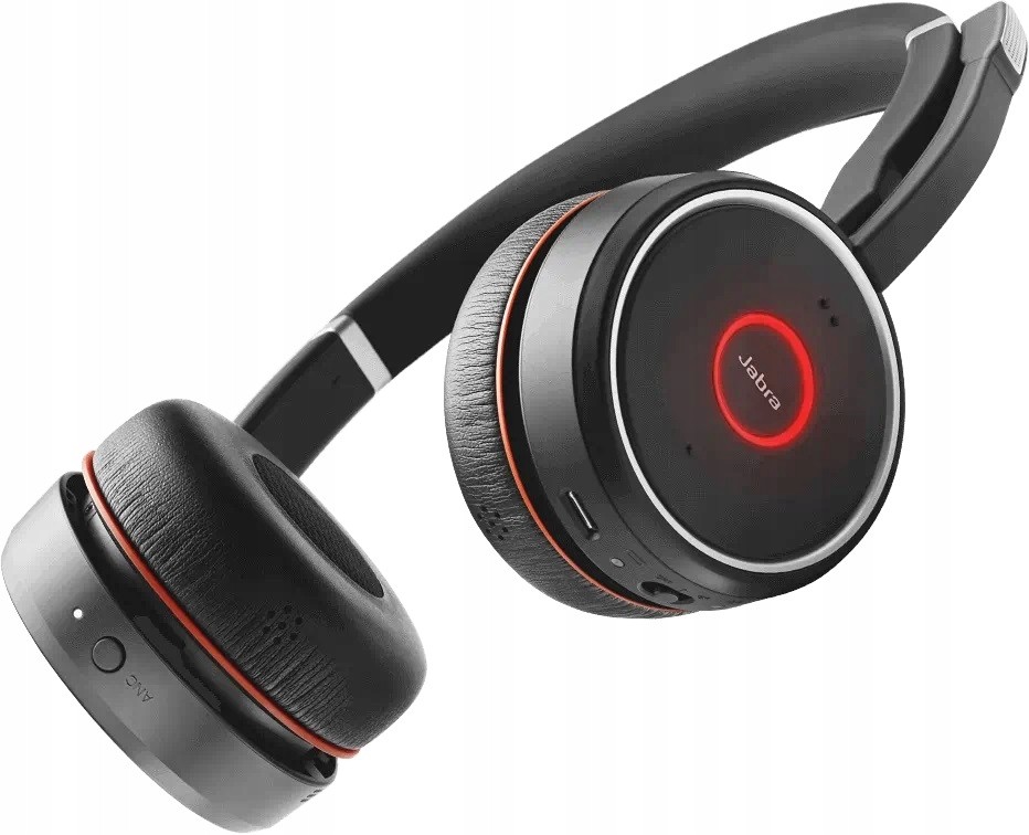 Słuchawki Jabra Evolve 75, widok od frontu