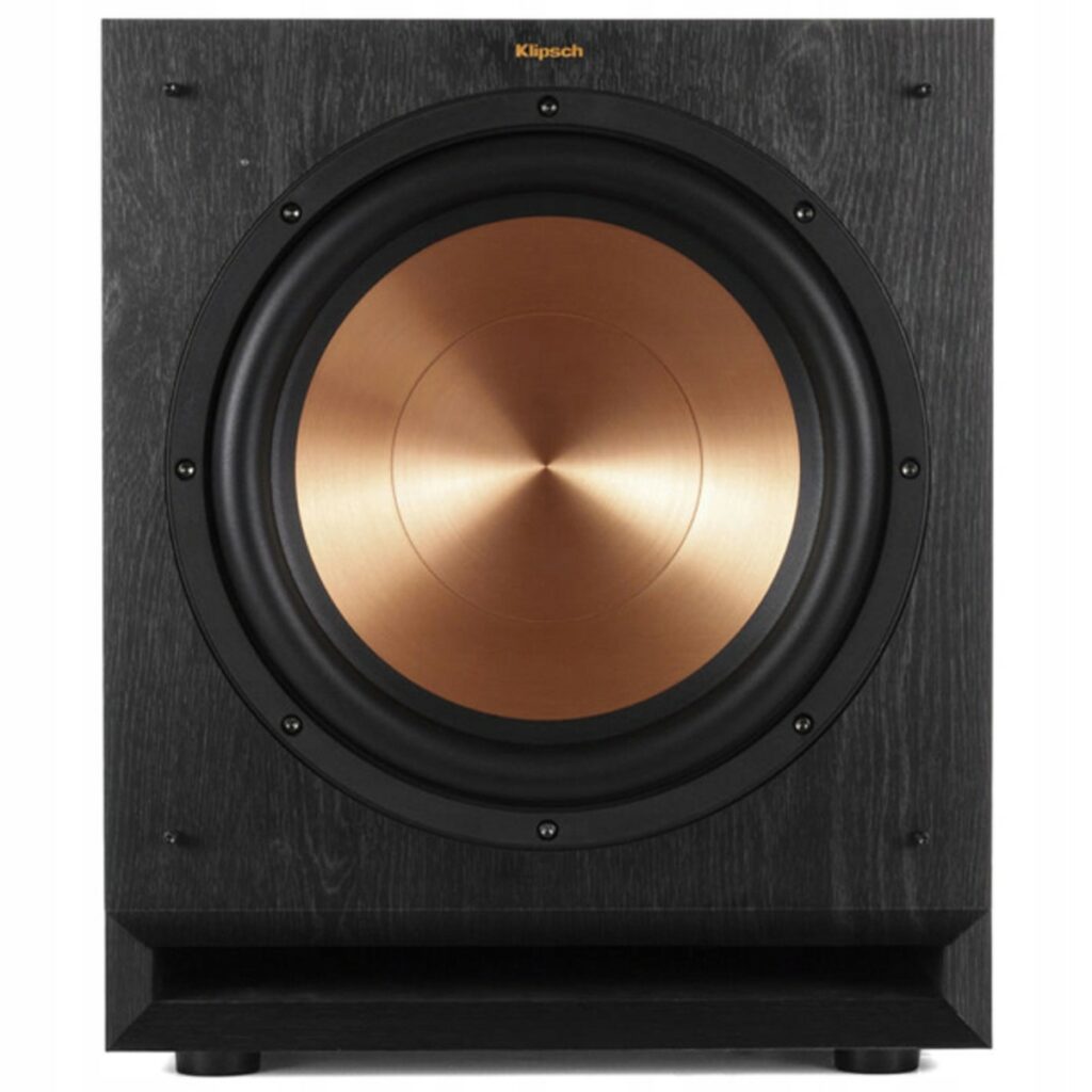 subwoofer aktywny Klipsch zdjęcie produktu, materiały producenta